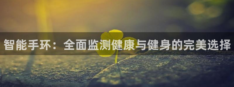 鲸鱼体育nba：智能手环：全面监测健康与健身的完美选择